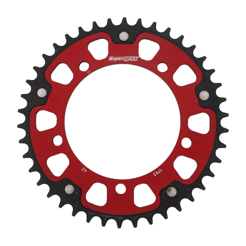 Foaie spate SUPERSPROX STEALTH Rosu 42T, 520