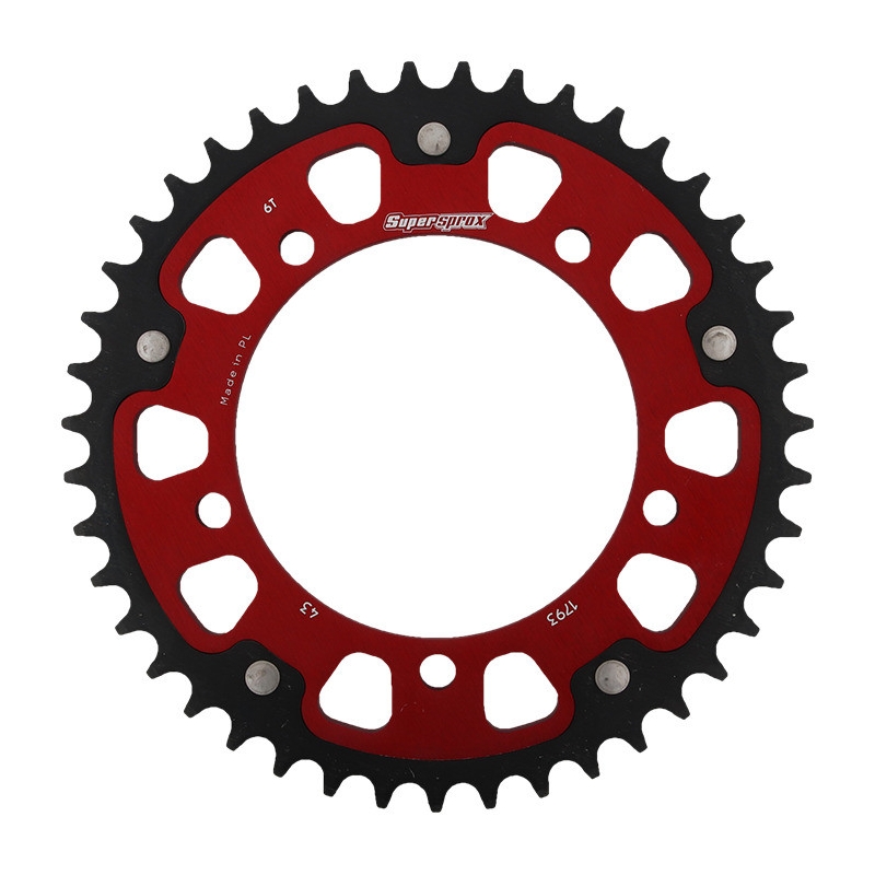 Foaie spate SUPERSPROX STEALTH Rosu 43T, 520