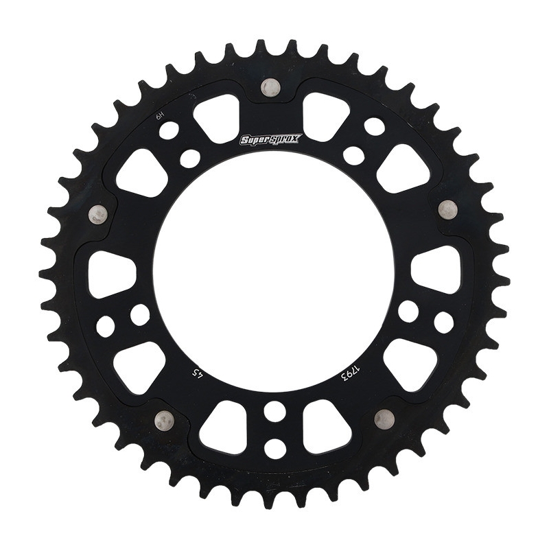Foaie spate SUPERSPROX STEALTH Negru 45T, 520
