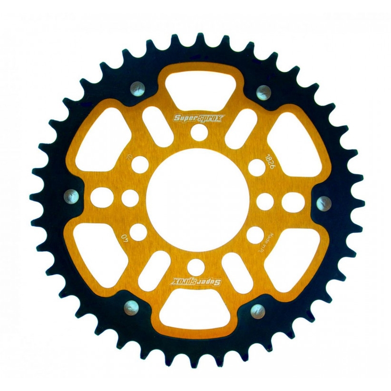 Foaie spate SUPERSPROX STEALTH auriu 40T, 520