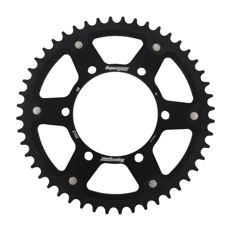 Foaie spate SUPERSPROX STEALTH Negru 48T, 525