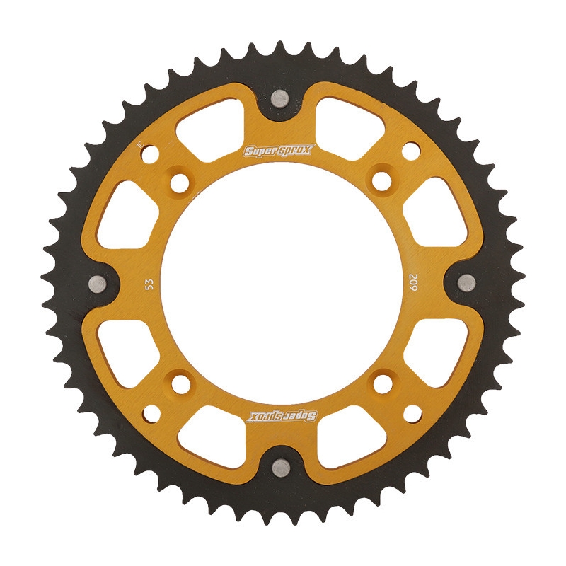 Foaie spate SUPERSPROX STEALTH auriu 53T, 420