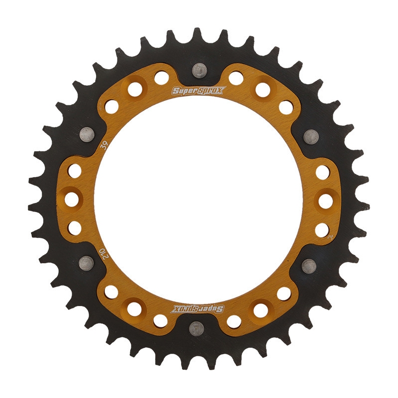 Foaie spate SUPERSPROX STEALTH auriu 39T, 520
