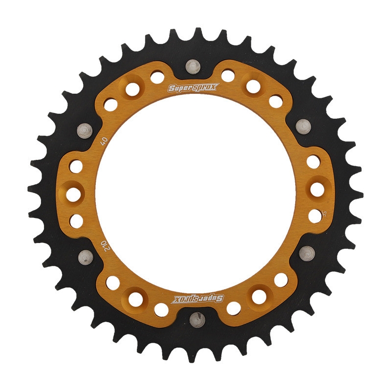 Foaie spate SUPERSPROX STEALTH auriu 40T, 520