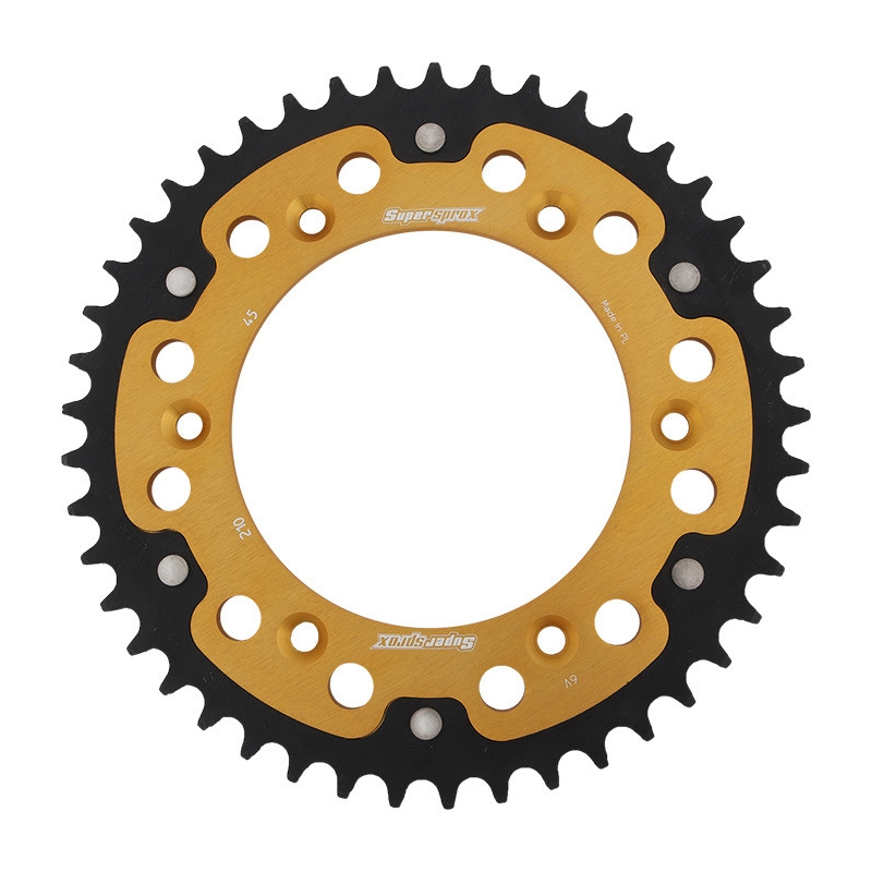 Foaie spate SUPERSPROX STEALTH auriu 45T, 520
