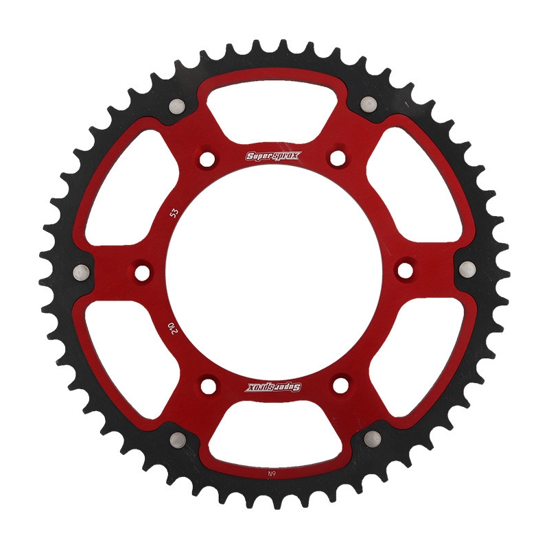 Foaie spate SUPERSPROX STEALTH Rosu 53T, 520