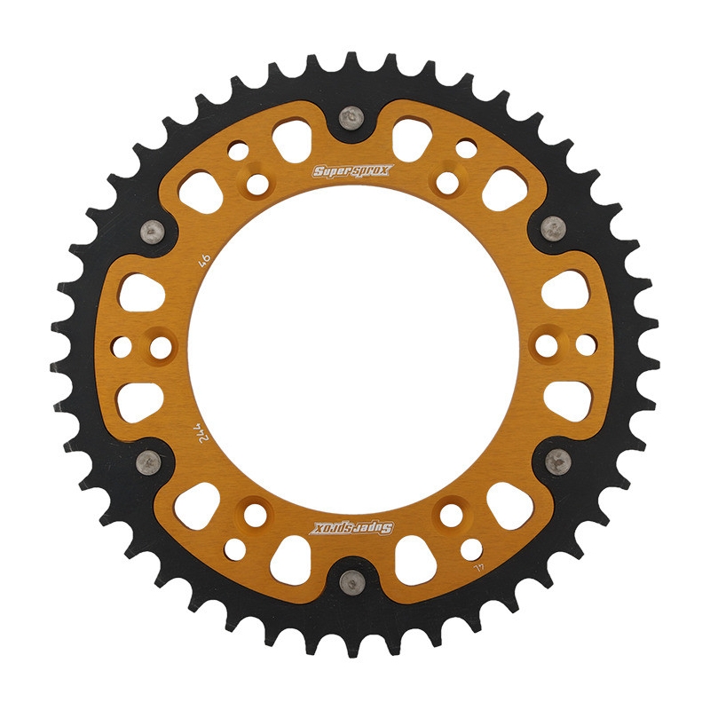 Foaie spate SUPERSPROX STEALTH auriu 46T, 520