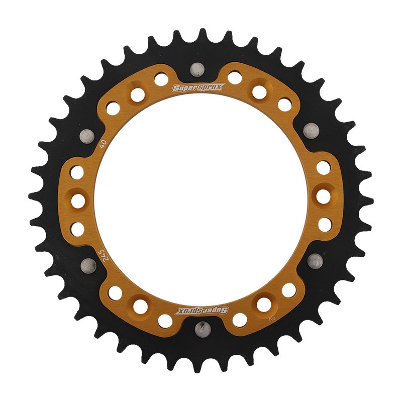 Foaie spate SUPERSPROX STEALTH auriu 40T, 520