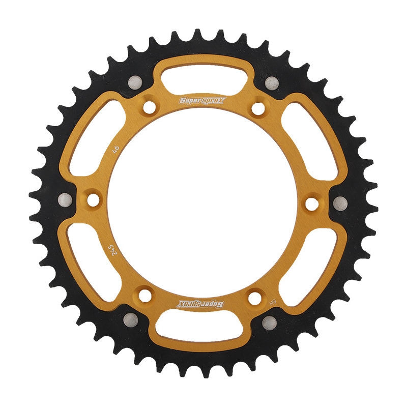 Foaie spate SUPERSPROX STEALTH auriu 46T, 520