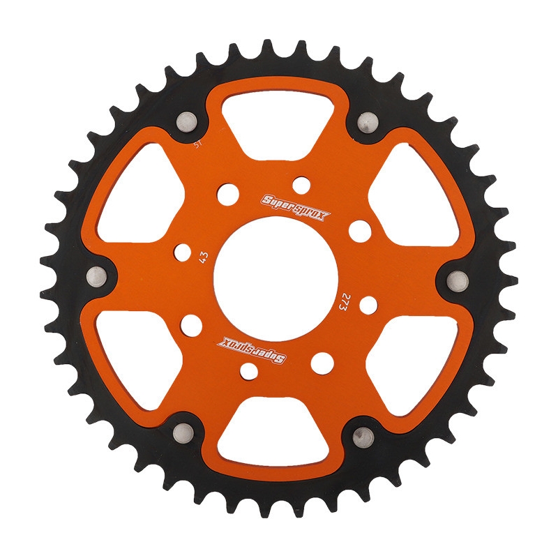 Foaie spate SUPERSPROX STEALTH portocaliu 43T, 520
