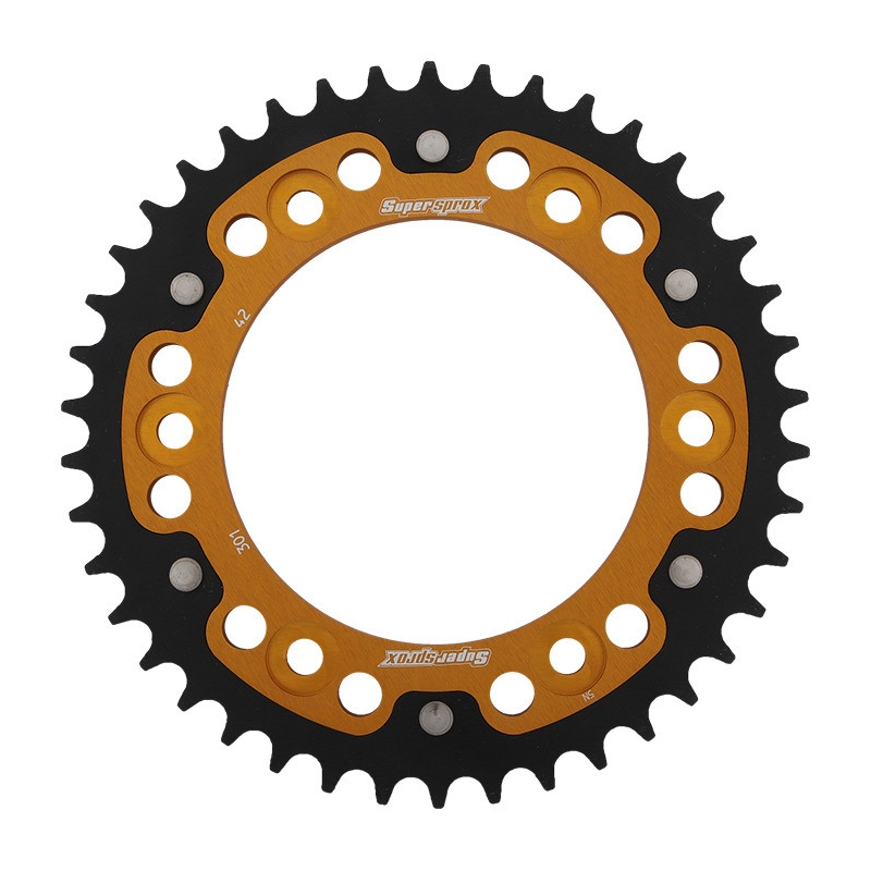 Foaie spate SUPERSPROX STEALTH auriu 42T, 520