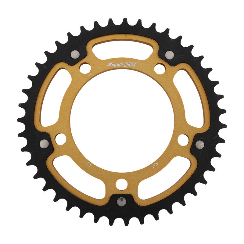 Foaie spate SUPERSPROX STEALTH auriu 43T, 530