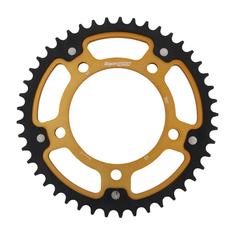 Foaie spate SUPERSPROX STEALTH auriu 45T, 530