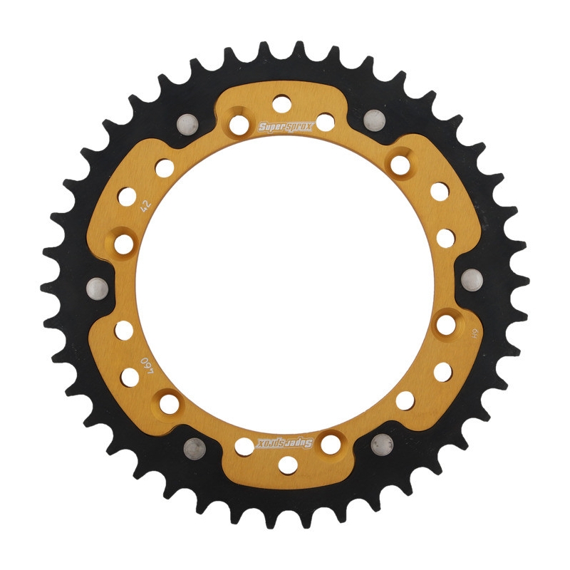Foaie spate SUPERSPROX STEALTH auriu 42T, 520