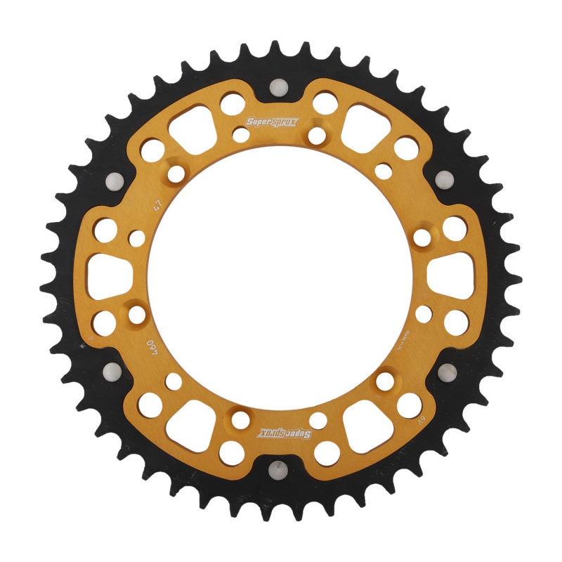 Foaie spate SUPERSPROX STEALTH auriu 47T, 520
