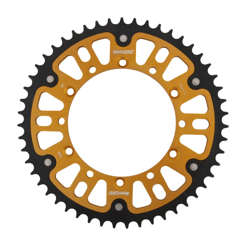 Foaie spate SUPERSPROX STEALTH auriu 51T, 520