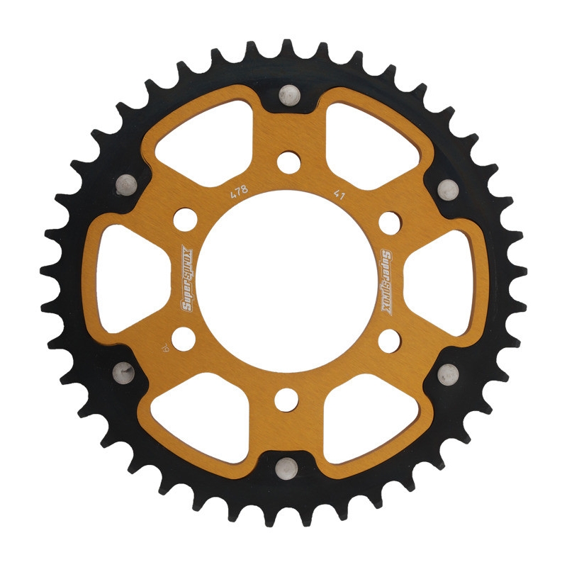 Foaie spate SUPERSPROX STEALTH auriu 41T, 520