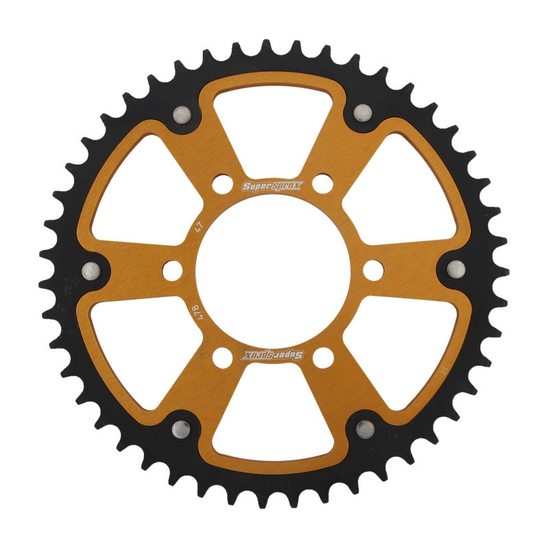 Foaie spate SUPERSPROX STEALTH auriu 47T, 520