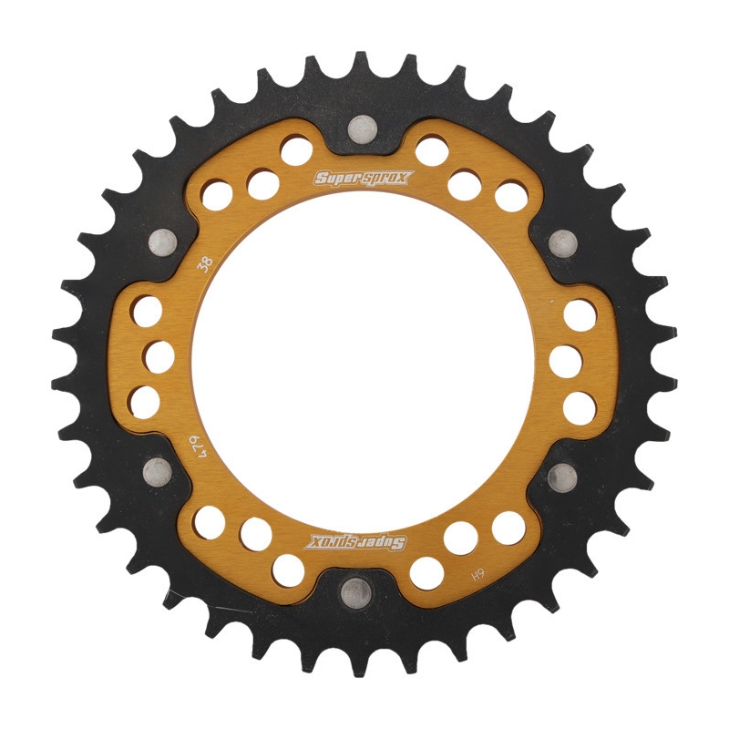 Foaie spate SUPERSPROX STEALTH auriu 38T, 530