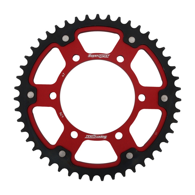 Foaie spate SUPERSPROX STEALTH Rosu 47T, 530