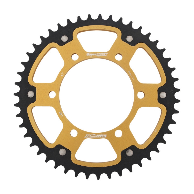 Foaie spate SUPERSPROX STEALTH auriu 47T, 525