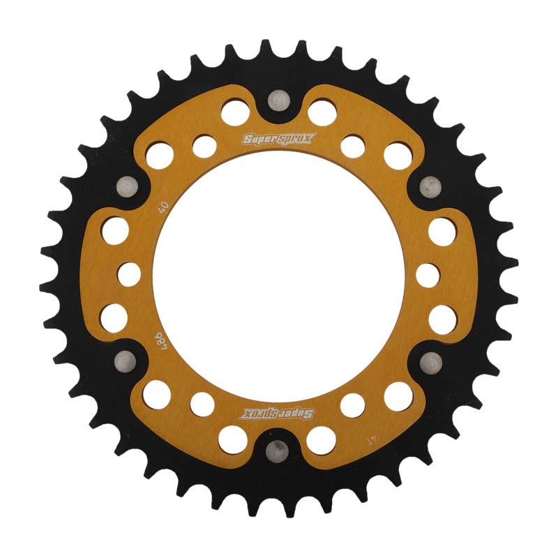 Foaie spate SUPERSPROX STEALTH auriu 40T, 520