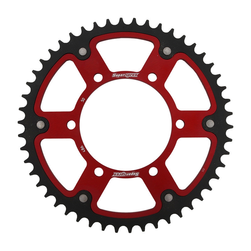 Foaie spate SUPERSPROX STEALTH Rosu 50T, 520