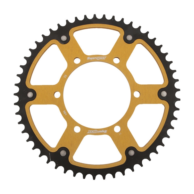 Foaie spate SUPERSPROX STEALTH auriu 53T, 520