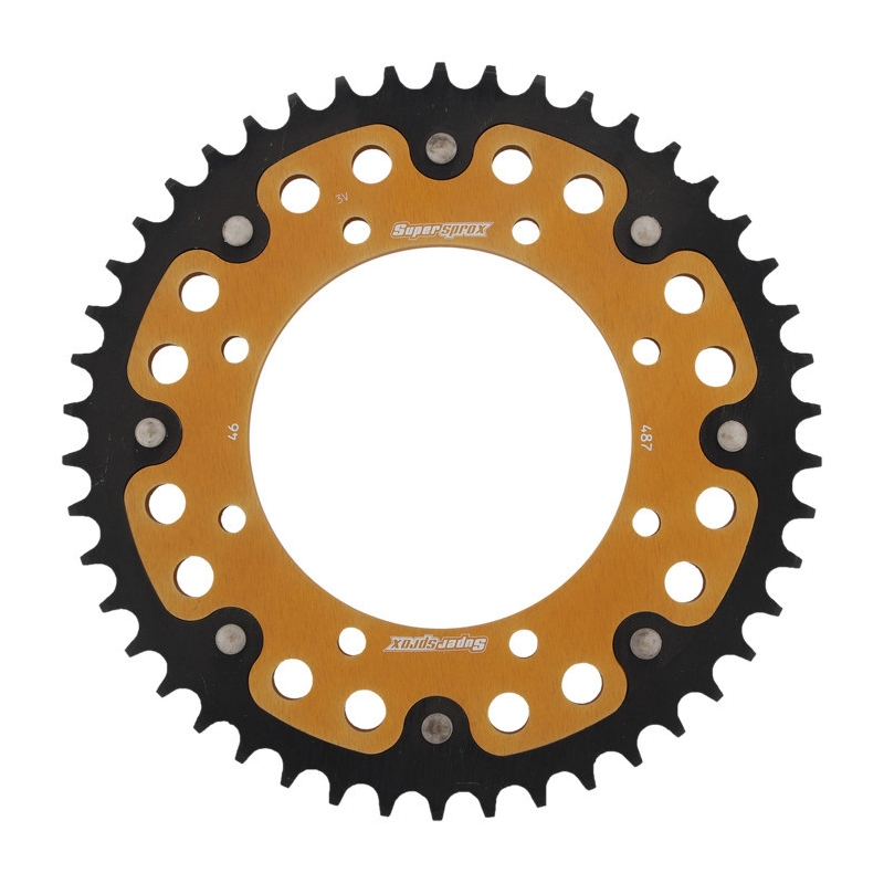Foaie spate SUPERSPROX STEALTH auriu 46T, 520