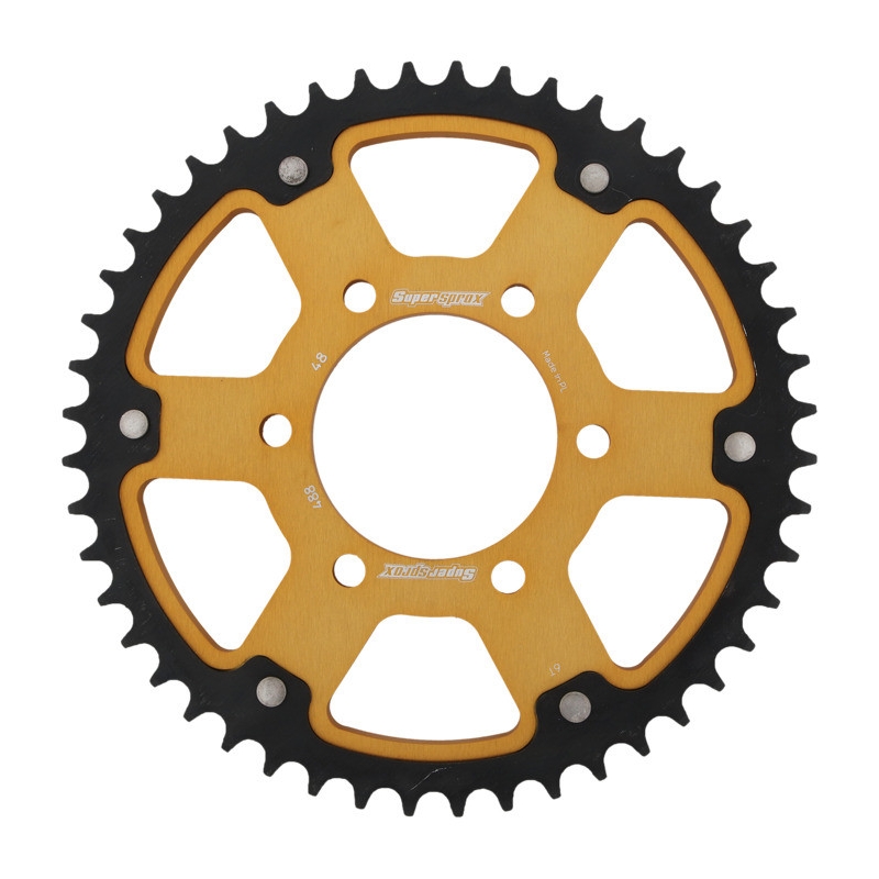 Foaie spate SUPERSPROX STEALTH auriu 48T, 530