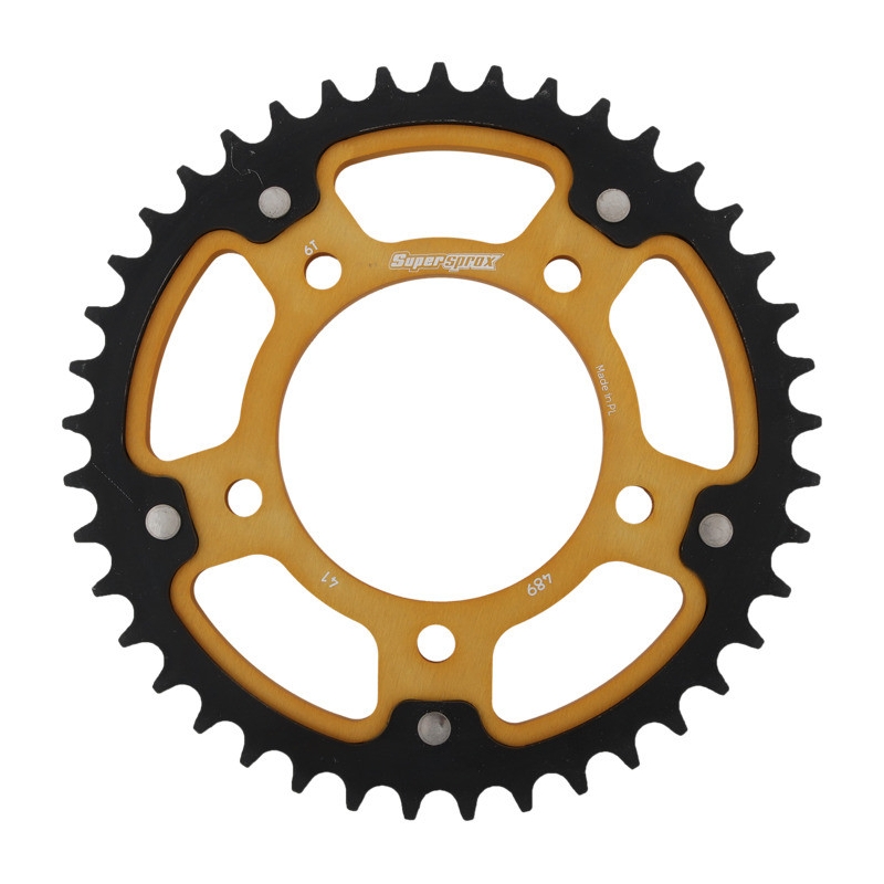 Foaie spate SUPERSPROX STEALTH auriu 41T, 530