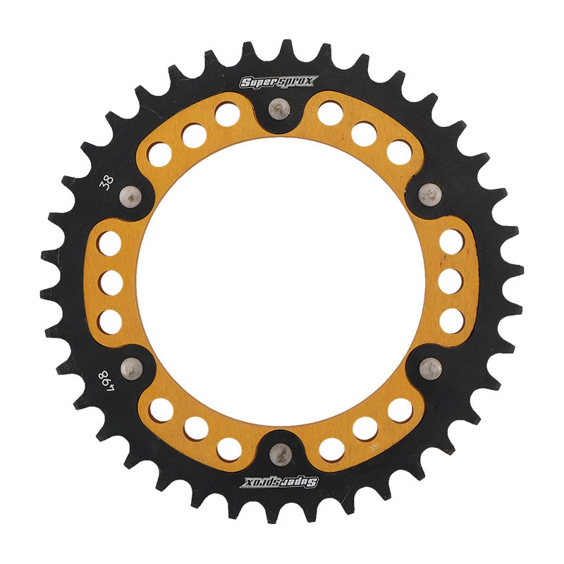 Foaie spate SUPERSPROX STEALTH auriu 38T, 525