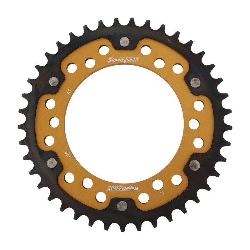 Foaie spate SUPERSPROX STEALTH auriu 41T, 530