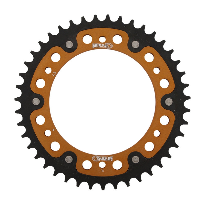 Foaie spate SUPERSPROX STEALTH auriu 43T, 520