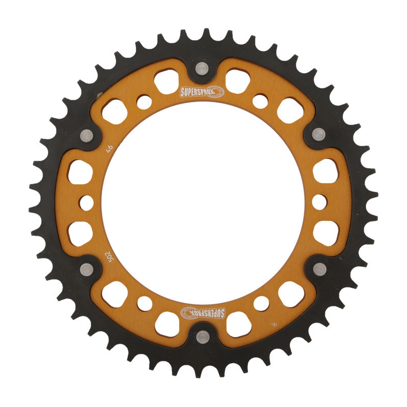 Foaie spate SUPERSPROX STEALTH auriu 46T, 530