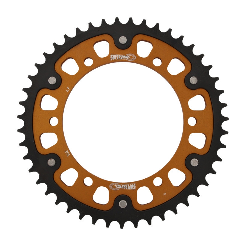 Foaie spate SUPERSPROX STEALTH auriu 47T, 530