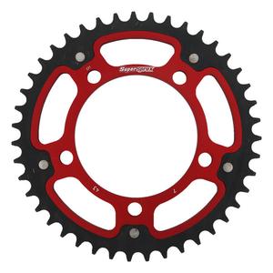 Foaie spate SUPERSPROX STEALTH RST-7:43-RED Rosu 43T, 525