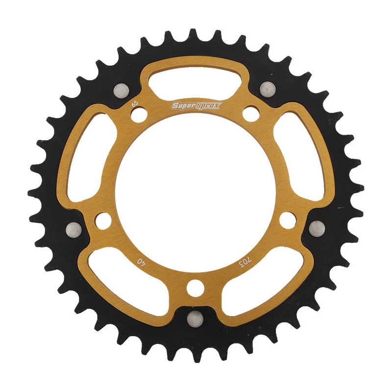 Foaie spate SUPERSPROX STEALTH auriu 40T, 520