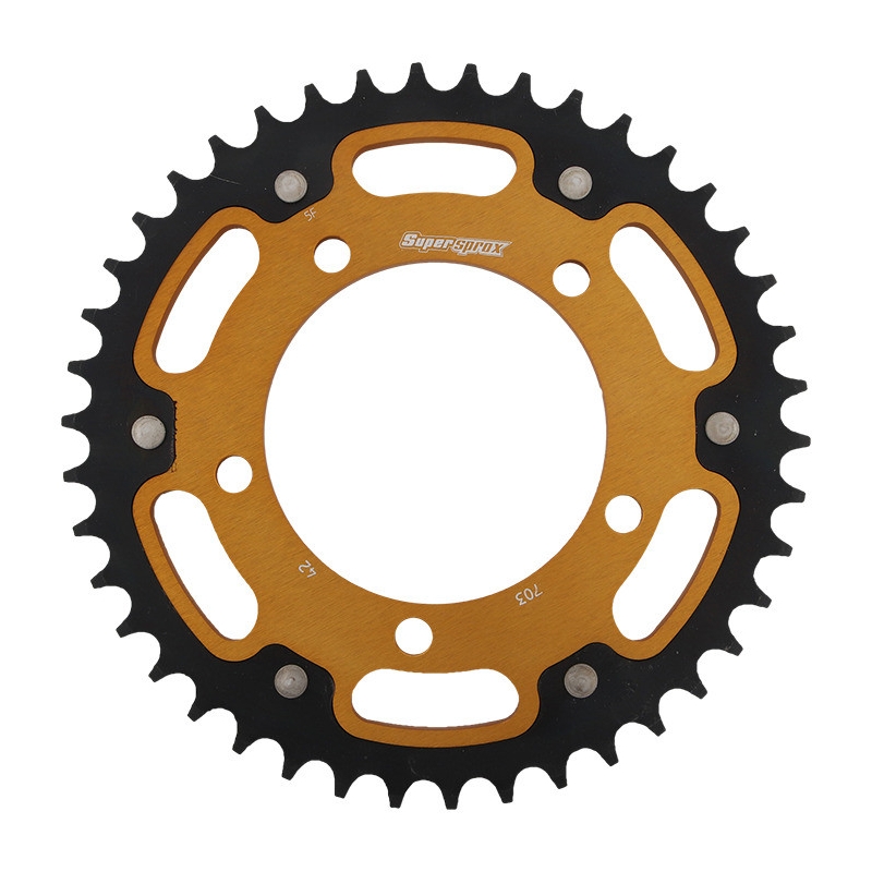 Foaie spate SUPERSPROX STEALTH auriu 42T, 520