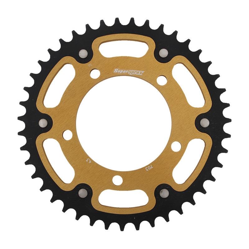 Foaie spate SUPERSPROX STEALTH auriu 43T, 520