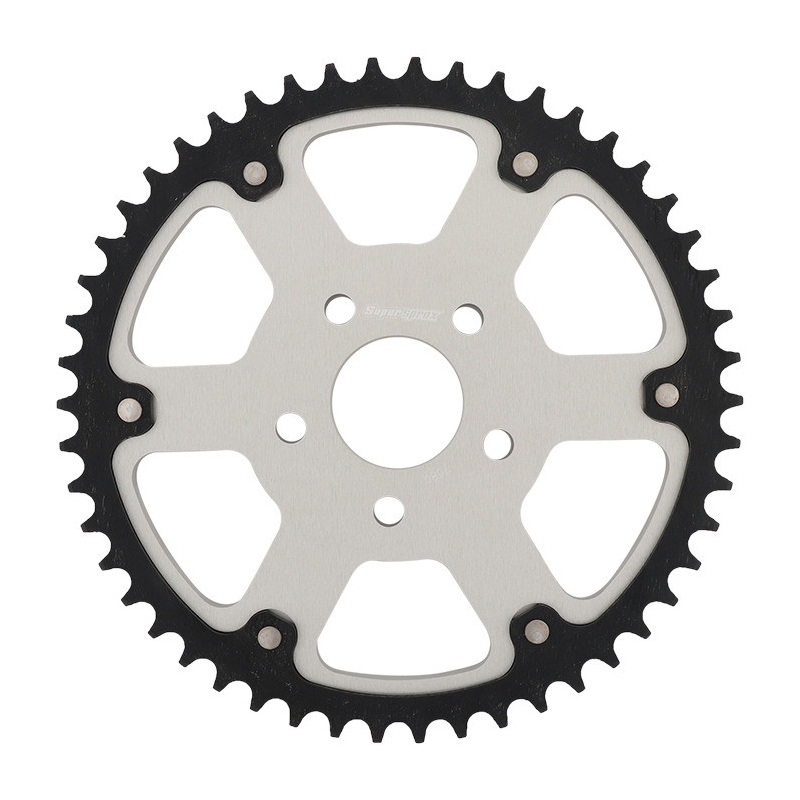 Foaie spate SUPERSPROX STEALTH argintiu 50T, 530