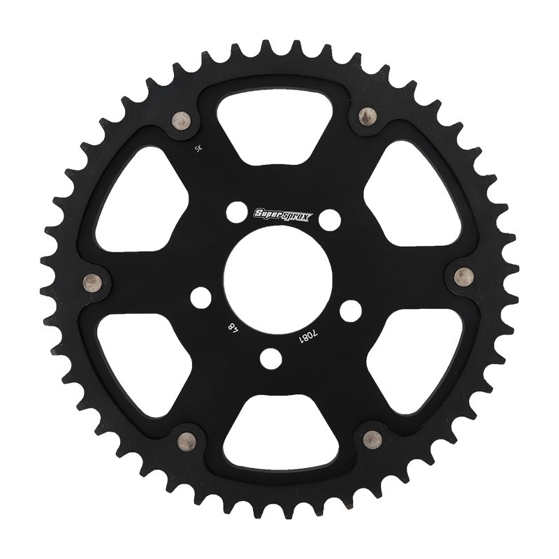 Foaie spate SUPERSPROX STEALTH Negru 48T, 530