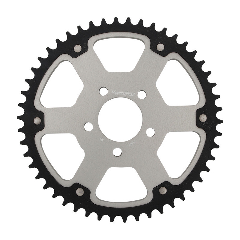 Foaie spate SUPERSPROX STEALTH argintiu 50T, 530