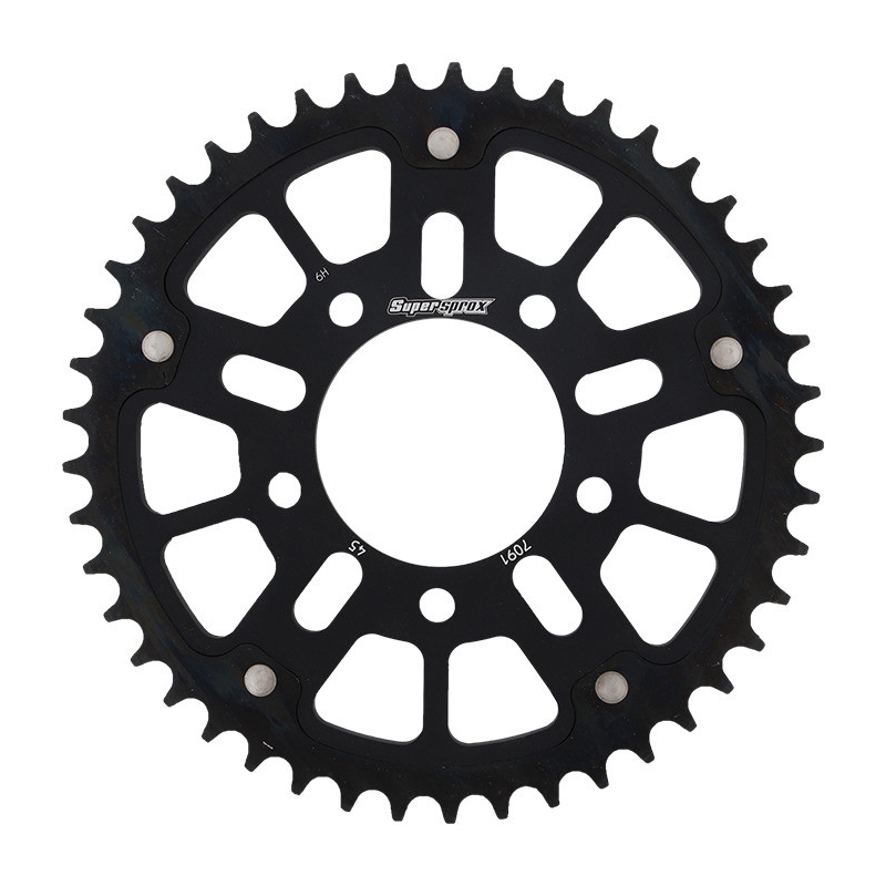 Foaie spate SUPERSPROX STEALTH Negru 45T, 520