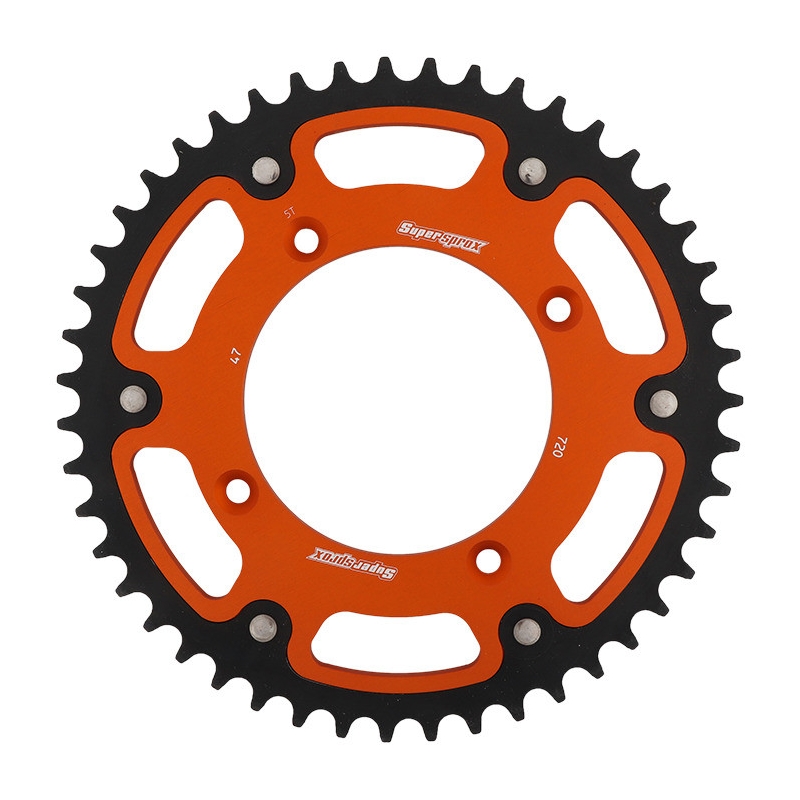 Foaie spate SUPERSPROX STEALTH portocaliu 47T, 520