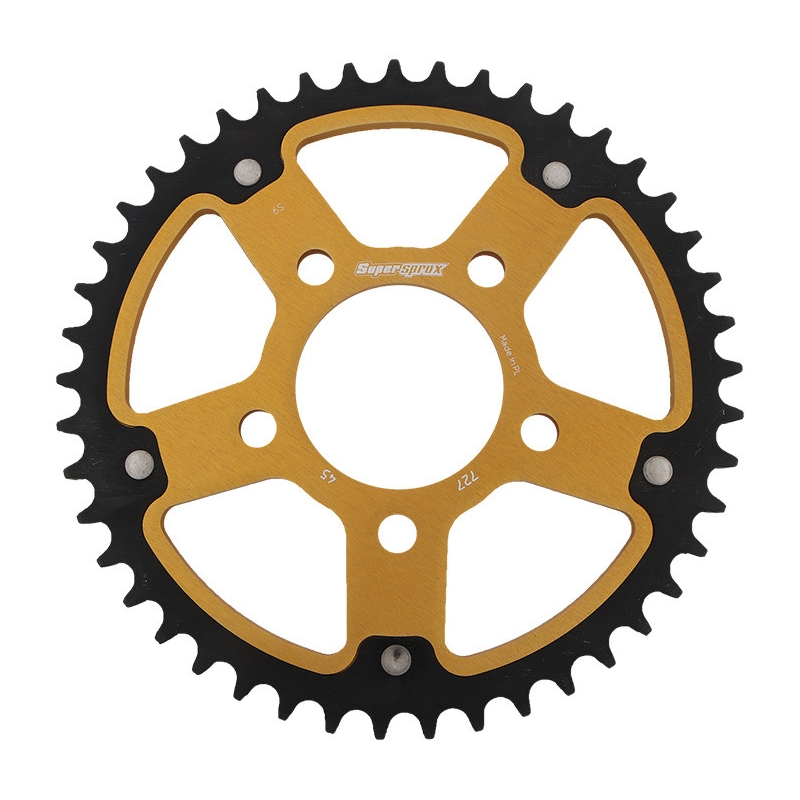 Foaie spate SUPERSPROX STEALTH auriu 45T, 525