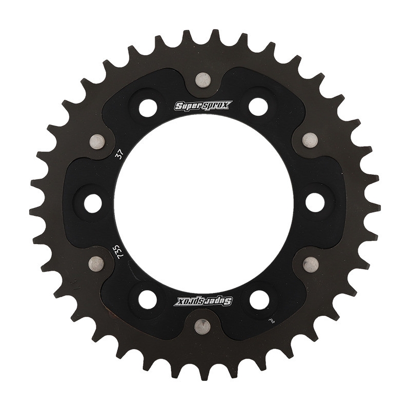Foaie spate SUPERSPROX STEALTH Negru 37T, 520