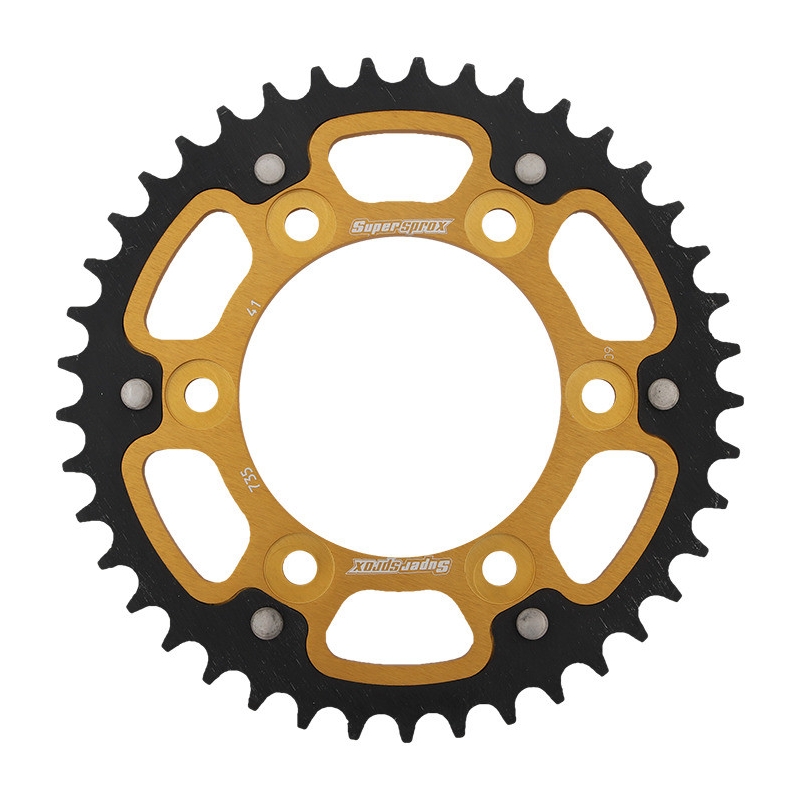 Foaie spate SUPERSPROX STEALTH auriu 41T, 520