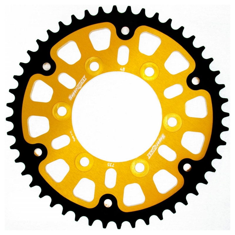 Foaie spate SUPERSPROX STEALTH auriu 48T, 520