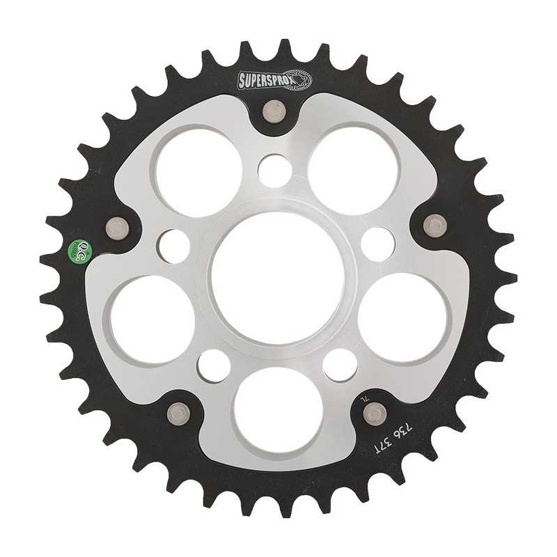 Foaie spate SUPERSPROX STEALTH argintiu 37T, 520